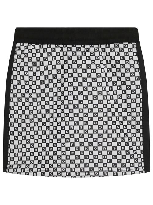 Gonna Logata MICHAEL KORS | R13124NERO BIANCO#